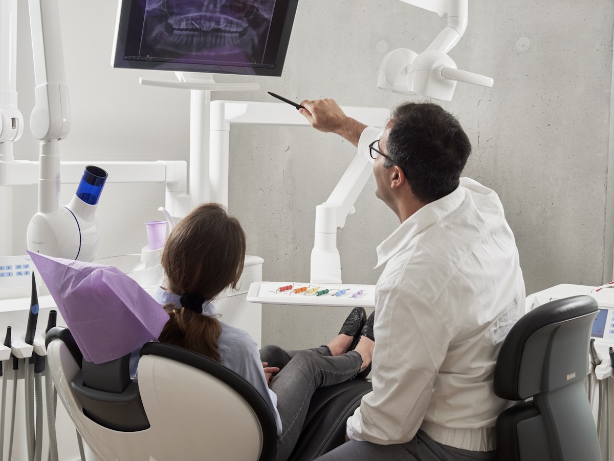 Walking a patient through their scan