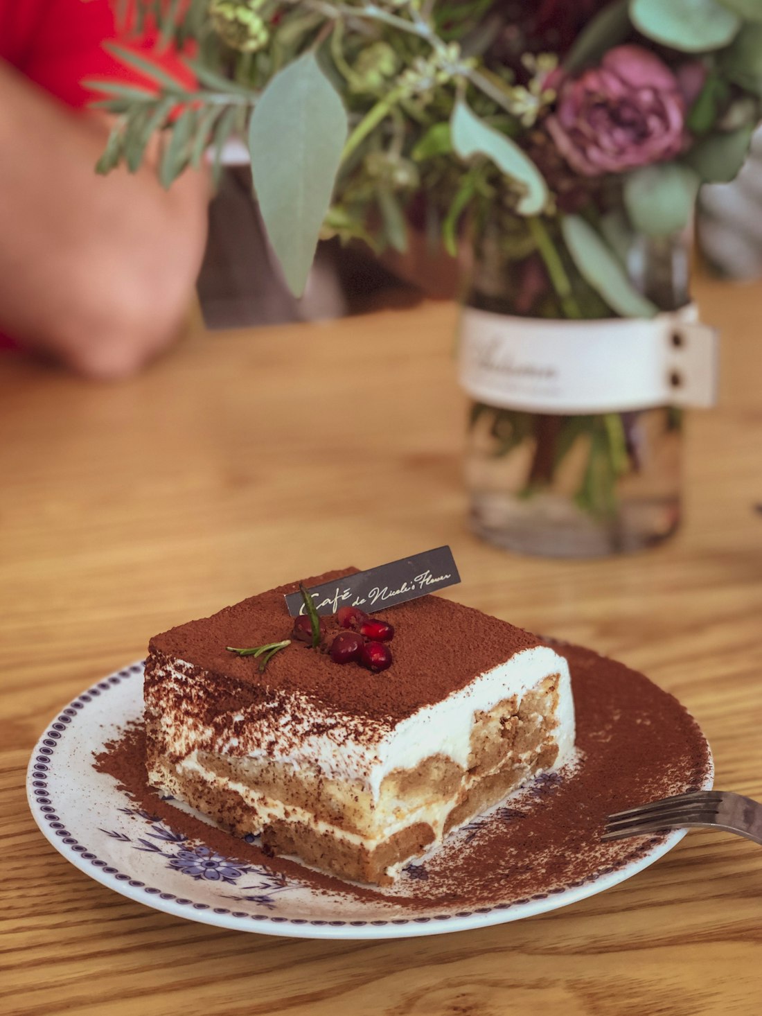 Tiramisu — espresso-soaked, made this morning